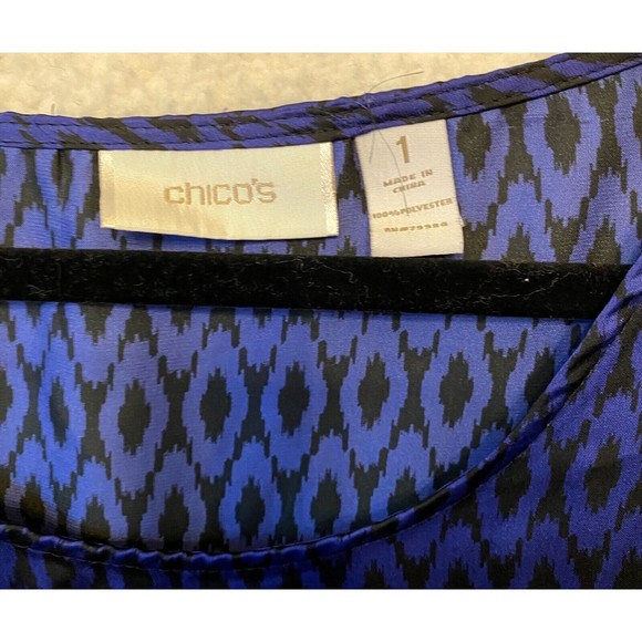 Chicos Silky Summer Sleeveless Tank Top Lightweight Size‎ 3 (size 16 or XL) - Picture 2 of 8